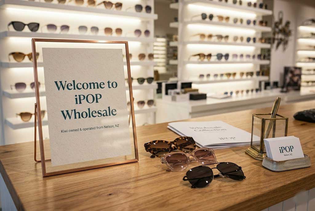 iPOP wholesale sunglasses store in Nelson